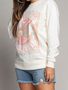 Giddy Up Cowgirl Graphic Sweatshirt-Women's Clothing-Shop Z & Joxa