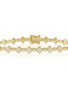 Glitz & Grace Dainty Sparkling Tennis Bracelet-Bracelet-Shop Z & Joxa