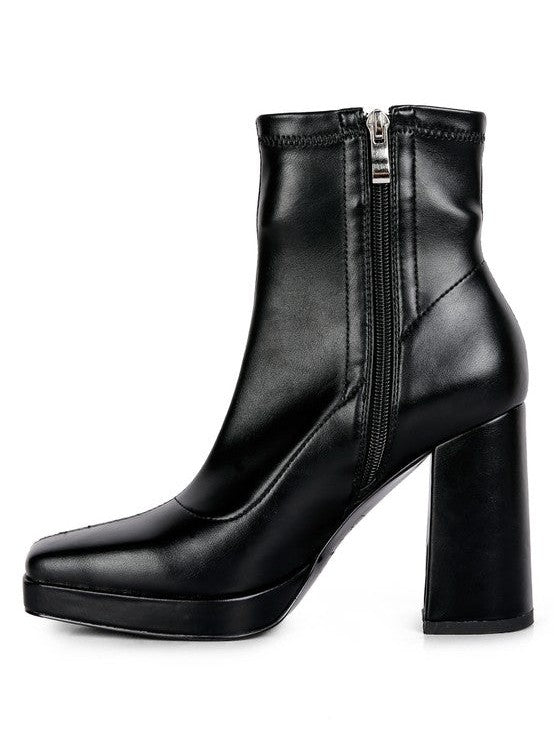 Good Boots, Good Places, Square Toe Ankle Boots-Women's Shoes-Shop Z & Joxa