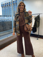 Her Sole is Fierce Animal Print Fleece Shacket-Women's Shirts & Tops-Shop Z & Joxa