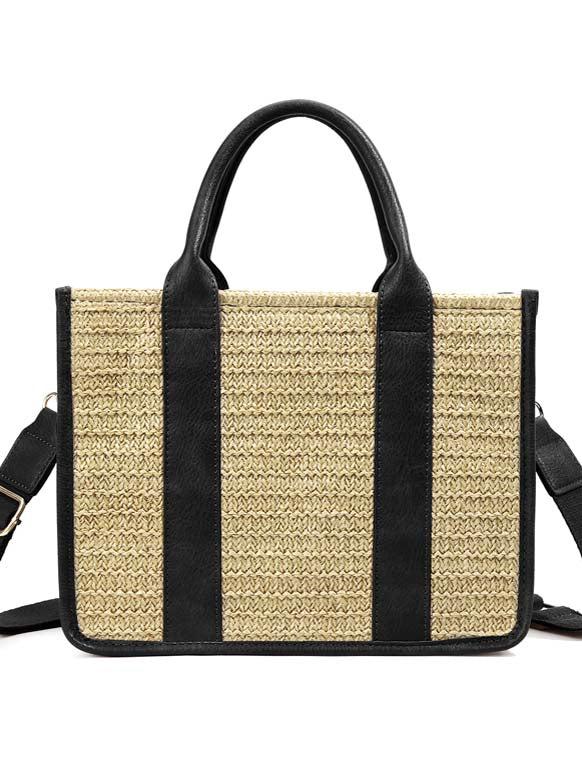 Tote Me Away Breezy Woven Straw Tote