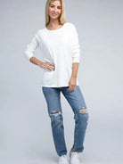 Its Been a Week Casual Friday Simple Front Pocket Sweater-Women's Clothing-Shop Z & Joxa