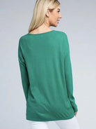 Its Been a Week Casual Friday Simple Front Pocket Sweater-Women's Clothing-Shop Z & Joxa