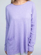 Its Been a Week Casual Friday Simple Front Pocket Sweater-Women's Clothing-Shop Z & Joxa