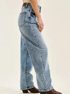 Judy Blue Arc Appeal High Waist Marlow Arc Leg Jeans-Women's Jeans-Shop Z & Joxa