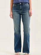 Judy Blue Boots & All Mid Rise Alex Bootcut Jeans-Women's Jeans-Shop Z & Joxa