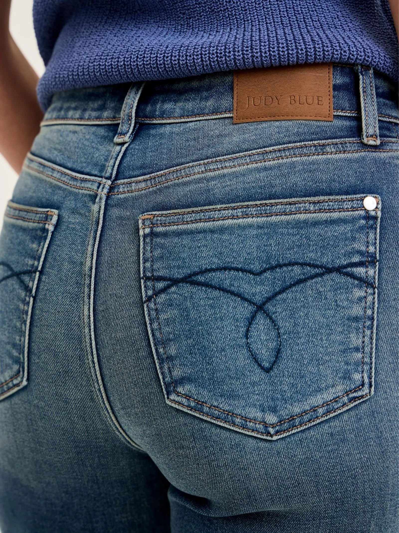 Judy Blue Boots & All Mid Rise Alex Bootcut Jeans-Women's Jeans-Shop Z & Joxa