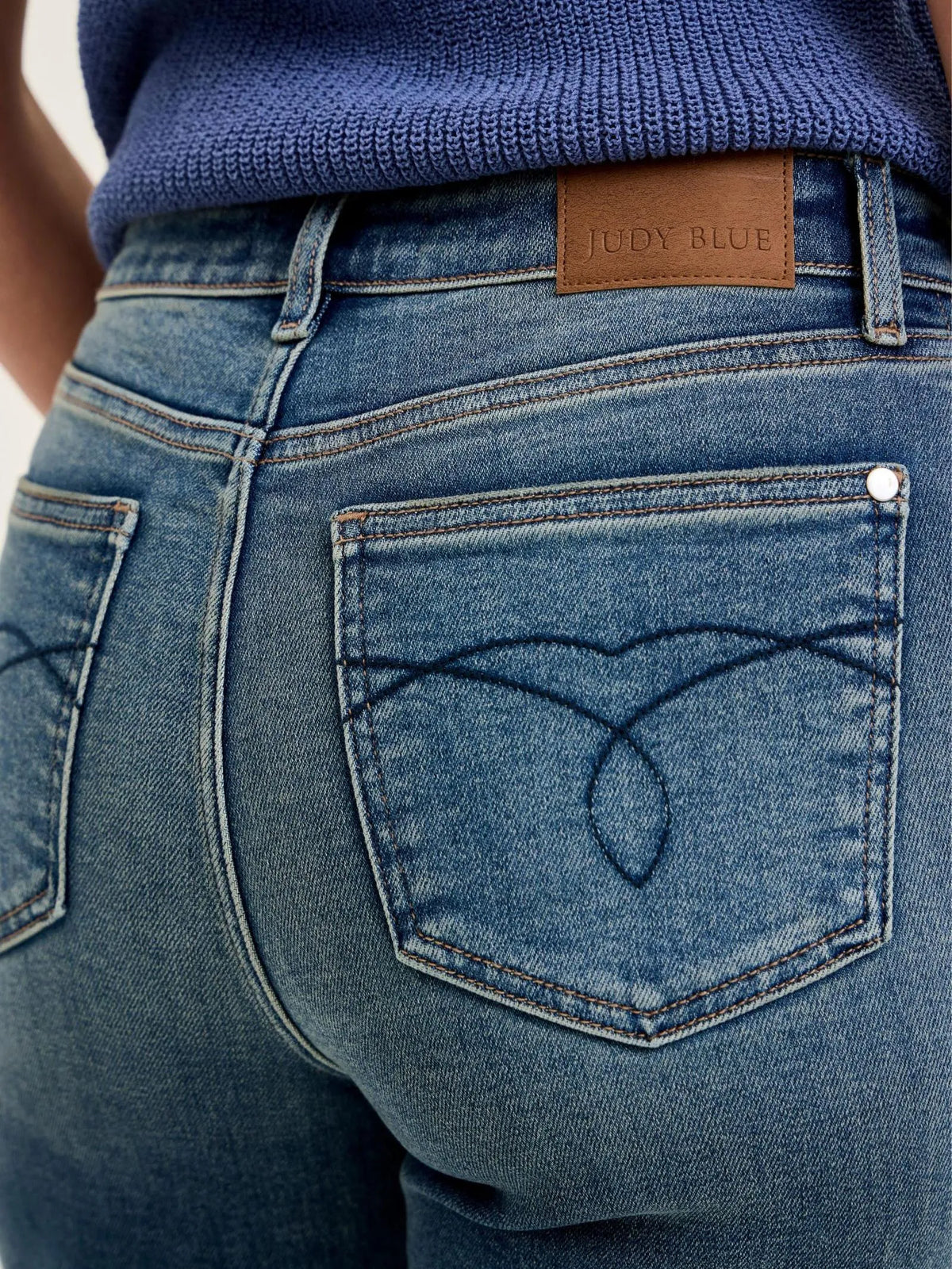 Judy Blue Boots & All Mid Rise Alex Bootcut Jeans-Women's Jeans-Shop Z & Joxa