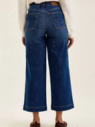 Judy Blue City Lights High Rise Claudia Ankle Wide Jeans-Women's Jeans-Shop Z & Joxa
