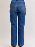 Judy Blue Classic Confidence Highrise Tummy Control Straight Jeans-Women's Jeans-Shop Z & Joxa
