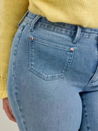 Judy Blue Denim Darling Mid Rise Bootcut Front Pocket Jeans-Women's Jeans-Shop Z & Joxa