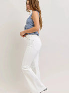 Judy Blue Flare & Flair High-Rise Tummy Control Flare Jeans-Women's Jeans-Shop Z & Joxa