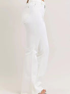 Judy Blue Flare & Flair High-Rise Tummy Control Flare Jeans-Women's Jeans-Shop Z & Joxa