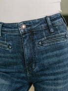 Judy Blue Jean Queen Highrise Bootcut Jean with Welt Pockets-Women's Jeans-Shop Z & Joxa