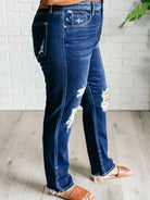 Judy Blue Magic in the Making Rigid Magic Distressed Jeans-Women's Jeans-Shop Z & Joxa