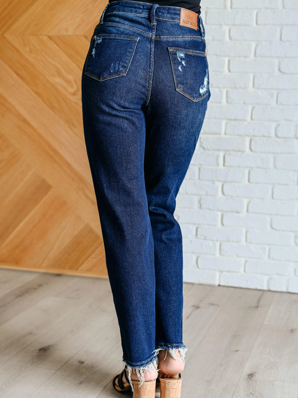 Judy Blue Magic in the Making Rigid Magic Distressed Jeans-Women's Jeans-Shop Z & Joxa