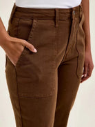 Judy Blue Mahogany Muse Highrise Weekend Jeans with Knee Darts-Women's Jeans-Shop Z & Joxa
