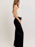 Judy Blue Midnight Wide High-Waisted Wide Leg Jeans-Women's Jeans-Shop Z & Joxa