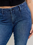 Judy Blue Moonlight Glide Midrise Welt Pocket Bootcut Jeans-Women's Jeans-Shop Z & Joxa