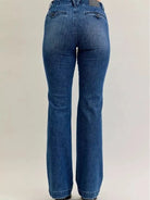 Judy Blue Moonlight Glide Midrise Welt Pocket Bootcut Jeans-Women's Jeans-Shop Z & Joxa