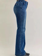 Judy Blue Moonlight Glide Midrise Welt Pocket Bootcut Jeans-Women's Jeans-Shop Z & Joxa