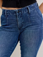 Judy Blue Moonlight Glide Midrise Welt Pocket Bootcut Jeans-Women's Jeans-Shop Z & Joxa