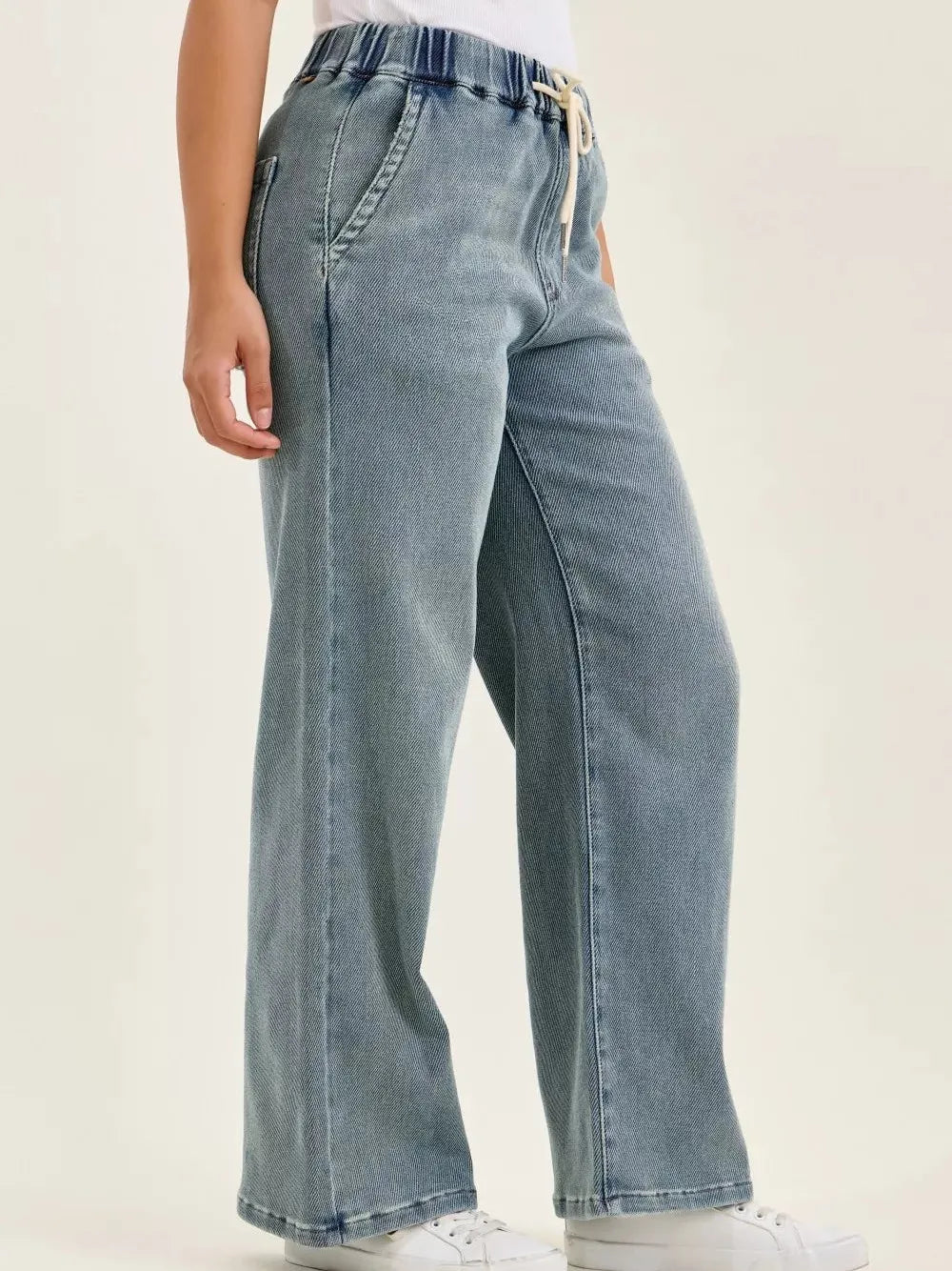 Judy Blue Off Duty High Rise Wilhelmina Vintage Baggy Jeans-Women's Jeans-Shop Z & Joxa