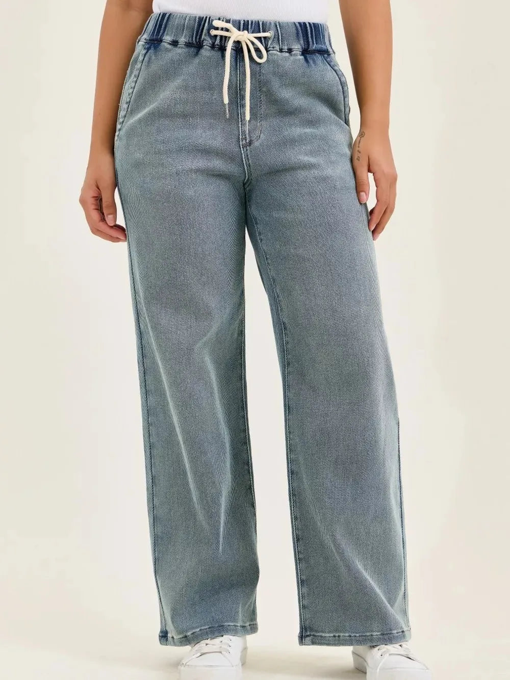 Judy Blue Off Duty High Rise Wilhelmina Vintage Baggy Jeans-Women's Jeans-Shop Z & Joxa