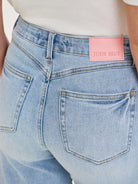 Judy Blue Short and Sweet Highrise Tummy Control Wide Leg Retro Jeans-Women's Jeans-Shop Z & Joxa