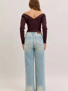 Judy Blue Straight Talk High Waist Column Straight Jeans-Women's Jeans-Shop Z & Joxa