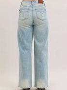 Judy Blue Straight Talk High Waist Column Straight Jeans-Women's Jeans-Shop Z & Joxa