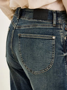 Judy Blue Straight To It Highrise Marlow Hollywood Waistband Jeans-Women's Jeans-Shop Z & Joxa