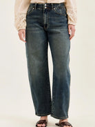 Judy Blue Straight To It Highrise Marlow Hollywood Waistband Jeans-Women's Jeans-Shop Z & Joxa