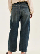 Judy Blue Straight To It Highrise Marlow Hollywood Waistband Jeans-Women's Jeans-Shop Z & Joxa