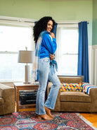 Judy Blue ThermaStone Mid Rise Bootcut Thermal Jeans-Women's Jeans-Shop Z & Joxa