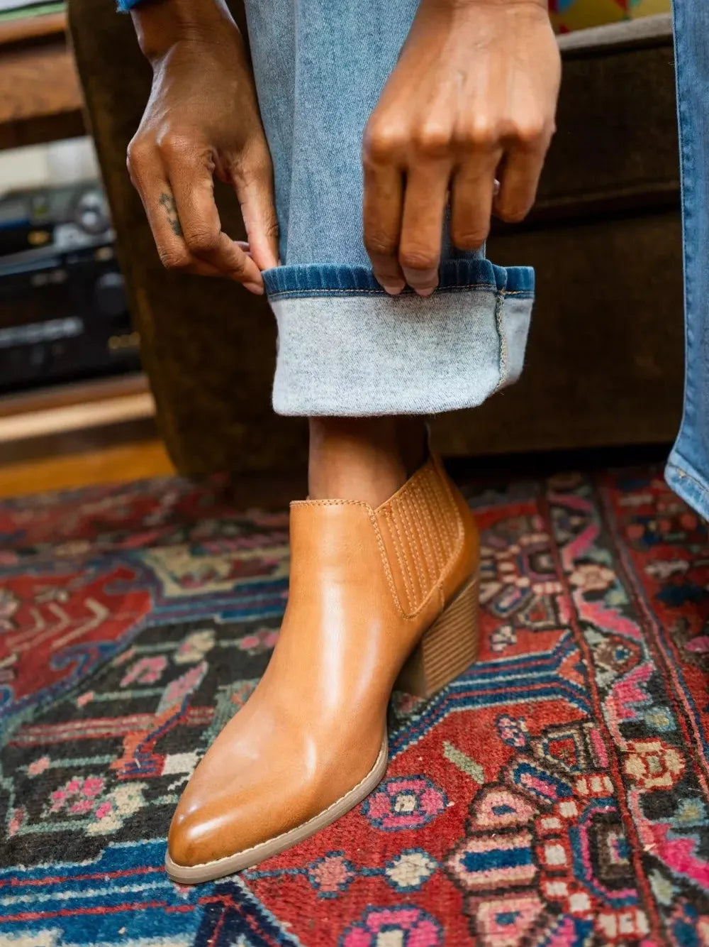 Judy Blue ThermaStone Mid Rise Bootcut Thermal Jeans-Women's Jeans-Shop Z & Joxa