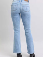 Judy Blue ThermaStone Mid Rise Bootcut Thermal Jeans-Women's Jeans-Shop Z & Joxa