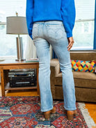 Judy Blue ThermaStone Mid Rise Bootcut Thermal Jeans-Women's Jeans-Shop Z & Joxa