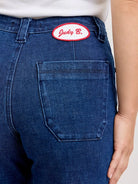 Judy Blue Twist & Shout Retro Wide Jeans with Twisted Seams-Women's Jeans-Shop Z & Joxa