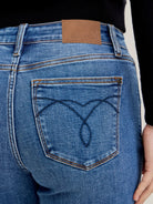 Judy Blue Weekend Vibes Mid Rise Boyfriend Jeans with Cuff-Women's Jeans-Shop Z & Joxa