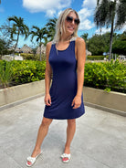 Just a Little Extra Backless Mini Dress-Women's Clothing-Shop Z & Joxa