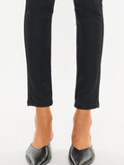 Kancan USA Black Coat High Rise Skinny Ankle Jeans-Women's Clothing-Shop Z & Joxa