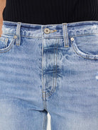 Kancan USA Rockin 90s Denim High-Rise Boyfriend Jeans-Women's Clothing-Shop Z & Joxa