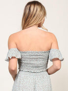 Keeping-it Cool 2-Piece Off-the-Shoulder Maxi Dress-Women's Clothing-Shop Z & Joxa