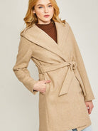 Layered in Love Belted Fleece Hoodie Coat-Women's Clothing-Shop Z & Joxa