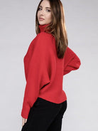 Let's Get Cozy Turtleneck Sweater-Women's Clothing-Shop Z & Joxa