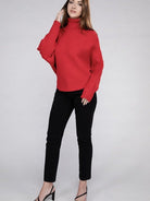 Let's Get Cozy Turtleneck Sweater-Women's Clothing-Shop Z & Joxa