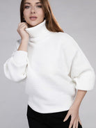 Let's Get Cozy Turtleneck Sweater-Women's Clothing-Shop Z & Joxa