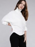 Let's Get Cozy Turtleneck Sweater-Women's Clothing-Shop Z & Joxa