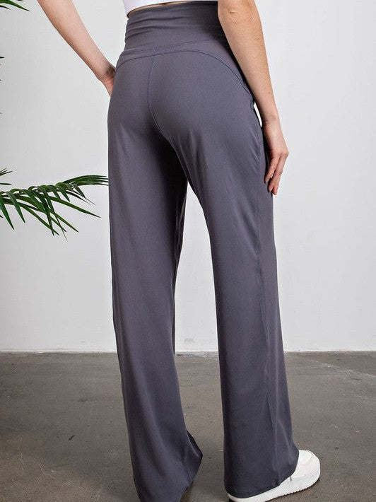 Living the Dream Butter Soft Straight Leg Pants-Women's Clothing-Shop Z & Joxa
